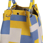 Blue and Yellow Chec