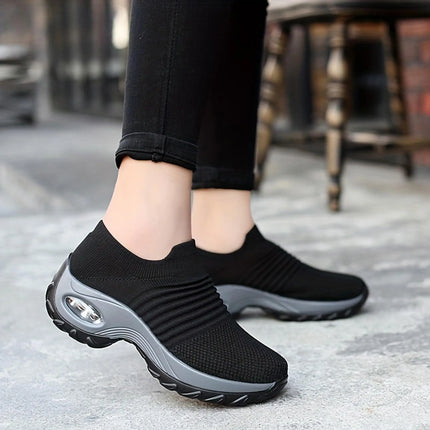 Non Slip Work Shoes Women, Slip On Sneakers Women,Work Shoes Walking Gym Nurse Mesh Casual Fashion Sneakers Comfort Breathable Lightweight