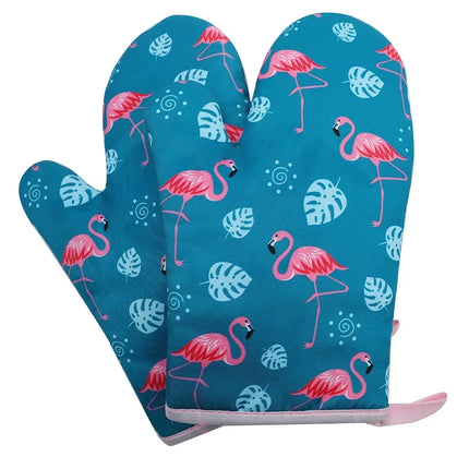GIANXI Microwave Mitts Gloves Heat Resistant Anti-scald Insulation Non-slip Kitchen Tools Oven Mitts Baking Accessories