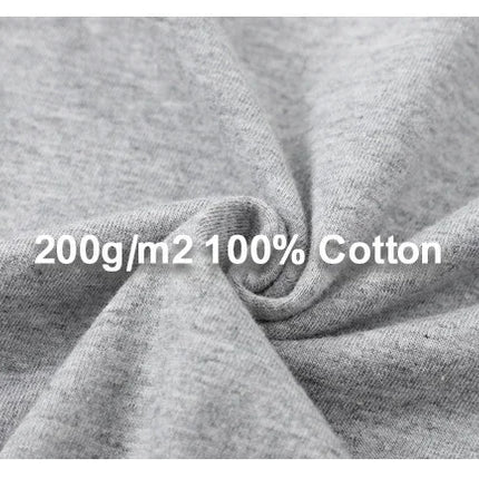 Men's Adidog Printed T-Shirt 100% Cotton Oversized Funny Graphic Tees for Men Women Summer Tops