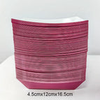 rose red Food Trays / 48pcs