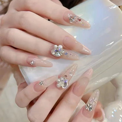 Press-on nails specialized nail glue 2g nail adhesive for attaching gemstones, decorative accessories, nail plates, transparent fake nails, waterproof