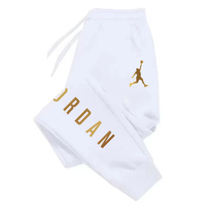 26 Autumn/Winter Trendy Letter Print Harajuku Versatile Daily Outdoor Running Fitness Casual Loose Comfortable Men Sports Pants