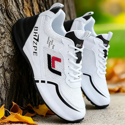 Sneakers, A Pair of Men's Sporty Casual Shoes, Trendy and Versatile, Fashionable Fitness Men's Shoes