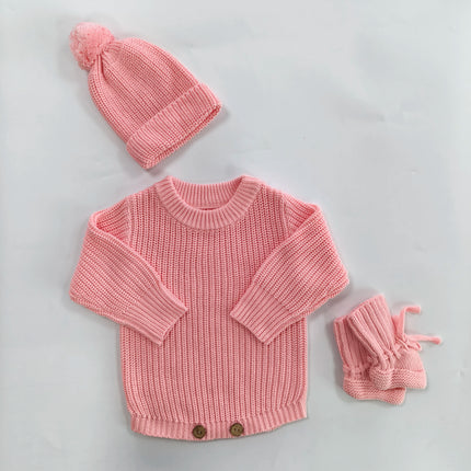 Personalized Embroidered Baby Sweaters Clothes Customization Long Sleeve Knitted Sweatshirt for Boys Girls Birthday Gift