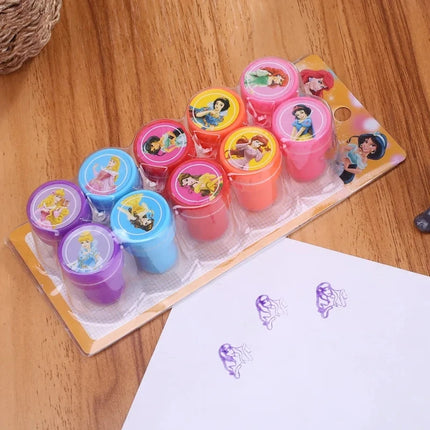 Princess Stamp Princess Party Favor Seal for Kids Girls Birthday Party Decoration Giveaway Souvenir Gift Party Supplies