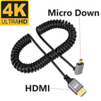 Micro HDMI(Down) / 0.5-2.4 m