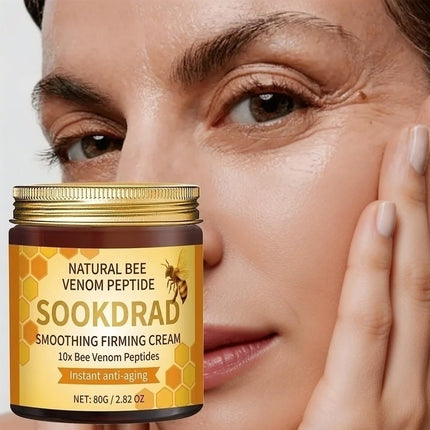 Natural Bee Venom Cream,10x peptides,smooth firm skin,face/neck,unisex,80g,all skin,daily care