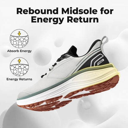 Fitville Men'S Walking Shoes Wide Design Sneakers Cushioned Tennis Running Shoe With Arch Support For Plantar Fasciitis Relief