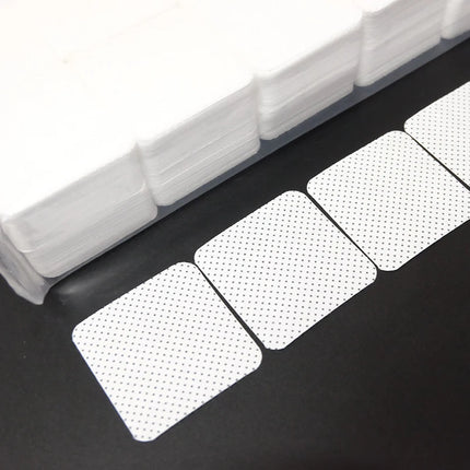 1000pcs Lint Free Nail Wipes Nail Polish Remover Pads Absorbent Soft Eyelash Extension Glue Cleaning Wipes Removal Manicure Tool