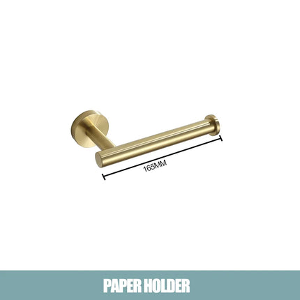 Gun Gray Black Brushed Gold Bathroom Hardware Set Stainless Steel Bathroom Accessories Towel Bar Towel Ring Toilet Paper Holder