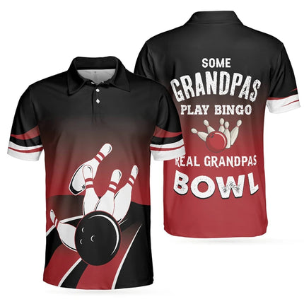 Bowling Jersey Polo Shirt Men's Clothing Lapel Short Sleeve Button T Shirt 3D Printed Beautiful Pattern Daily Fashion Tee Top