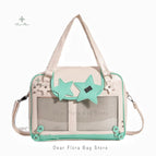 Green  White A / 37x27x8cm with board