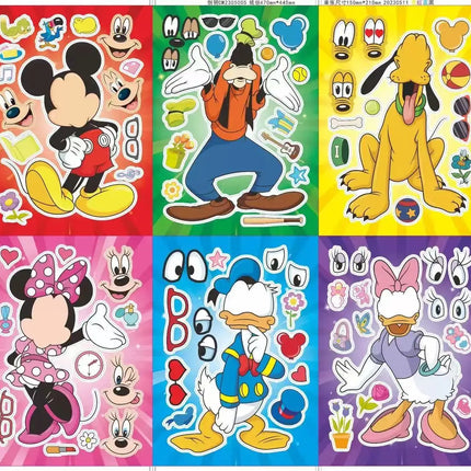 Minnie Birthday Party Decoration Banner Candy Boxes Keychain Minnie Donald Duck Triangle Pennant Flag Streamer Favor Bags Gifts