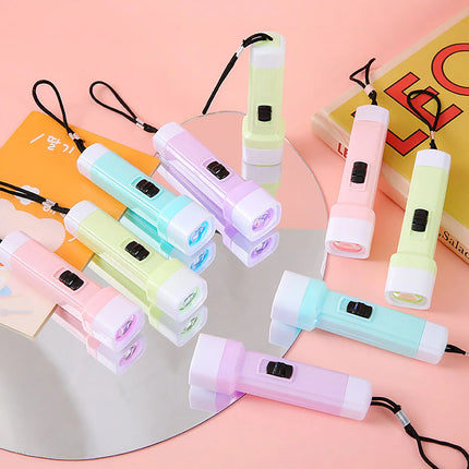 12/24 Pcs LED Mini Flashlight Kids Birthday Party Wedding Party Guest Gift Halloween Christmas Carnival Party Favor Decoration