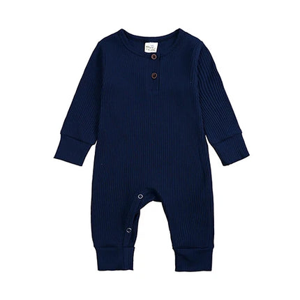 2026 Baby Boy Romper Girl Outfits Playsuit Summer Wear Cotton Infant Thin Jumpsuit Ribbed Clothes Knitted Stretch Toddler Onesie