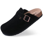 cow suede-Black / 45