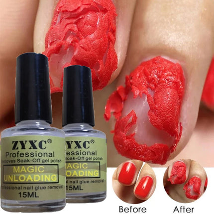 15ml Magic Nail Gel Polish Remover Burst Nail Gel Soak Off Manicure Tool Semi Permanent Varnish Polish Remover Gel Magic Burst #