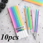 10pcs rainbow candle / China Mainland
