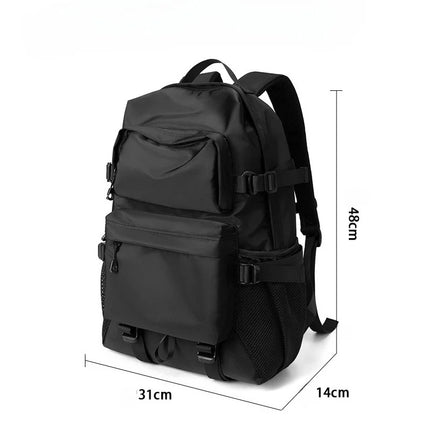 Japanese Style Backpack Men Large Capacity Laptop Bag Functional Casual Backpacks Men Waterproof Travel Bags Students Schoolbag