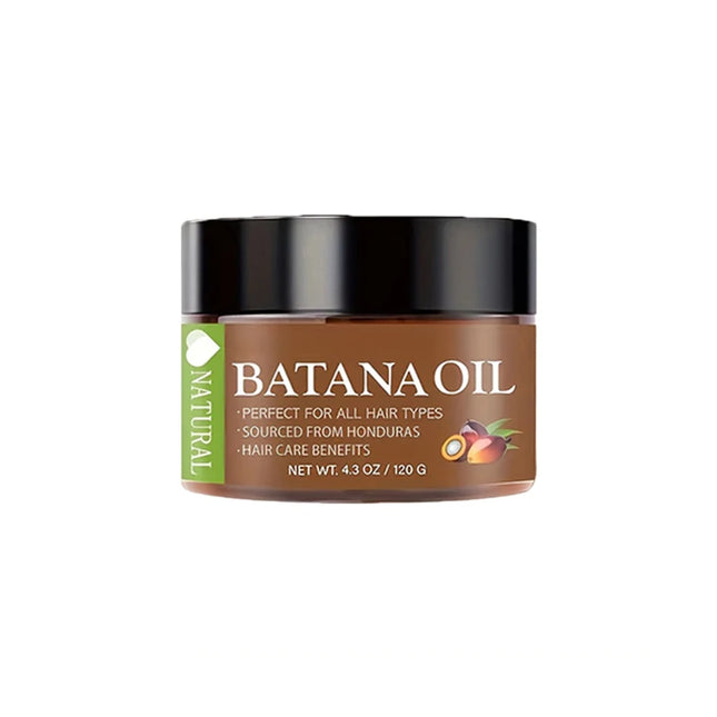 1/2/3/4/5/6PCS TLM BATANA OIL, PLANT HAIR CREAM, DRY AND WET HAIR CARE BALM, HAIR SMOOTHING GLOSS TREATMENT, CARE OIL FOR CURLY AND STRAIGHT HAIR, UNISEX HAIR CARE PRODUCT, 120G PORTABLE CAN.