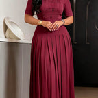 burgundy / L