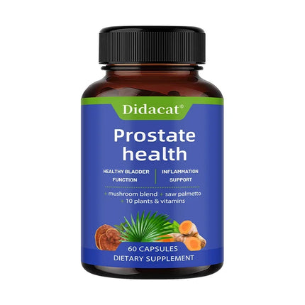 Saw Palmetto Formula Supports Prostate Health and Helps Relieve Urinary Frequency and Control Bladder Function