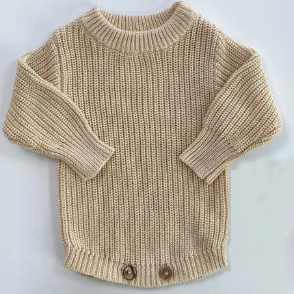 Personalized Embroidered Baby Sweaters Clothes Customization Long Sleeve Knitted Sweatshirt for Boys Girls Birthday Gift