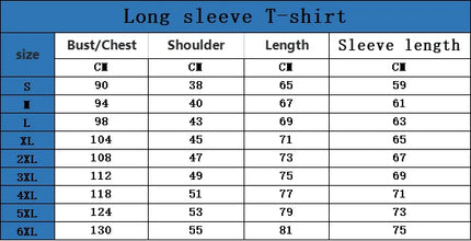 Italia Milano Letter Pattern Print Men T-Shirt Fashion Spring and Autumn Long Sleeve Casual Top Male O-Neck Loose Streetwear Tee