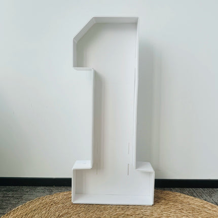 1PC 73cm/28.74inch Marquee Balloon Frame KT Board Numbers 0-9– Large 3D Standee for Birthdays, Anniversaries, Graduations – DIY