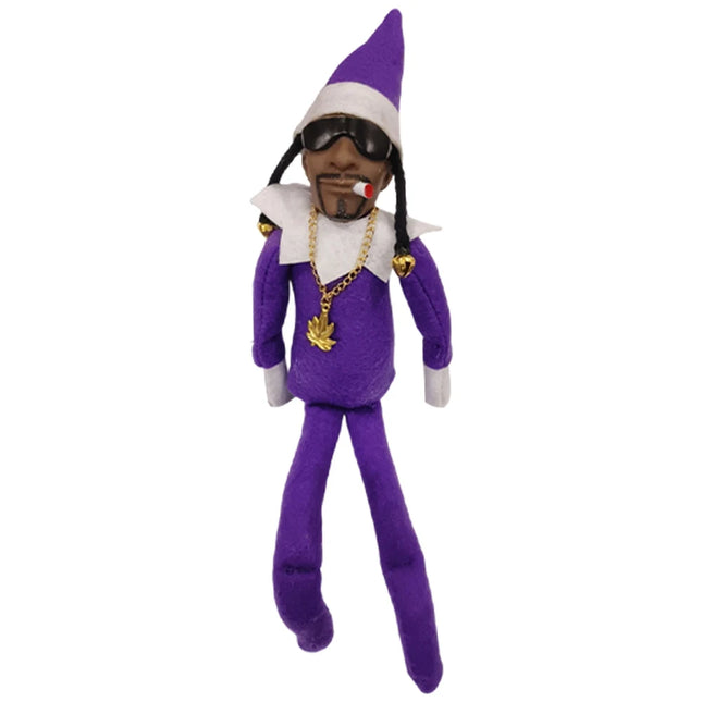 11.81 in Christmas Elf Doll Cute Elves Plush Toy Xmas Gift Holiday Cute Plush Shelf Toy Snoop on A Stoop 2023 Christmas Elf Doll