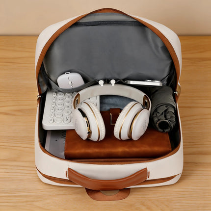 OGEHUAFEE Lightweight Fashion Commuter Computer Backpack, Multi Layer Business Travel Backpack, High Quality Nylon Backpack