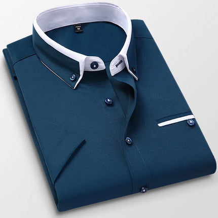 Men's Clothing  Arrival Men Shirt, Fashion Causal Long Sleeved Male Dress Social Business Cotton Shirt Soft Weeding White Shirts