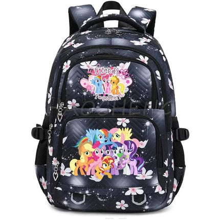 My Little Pony Colorful School Bags Junior/senior High school Oxford cloth backpacks Boys and Girls double-shoulder school bags