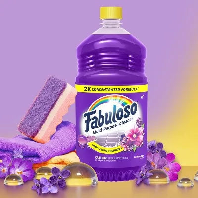 Multi Surface Cleaner Lavender Multi-Purpose Cleaner 2X Concentrated Formula Floor Cleaner - 56 Fl oz for Routine Surface Care