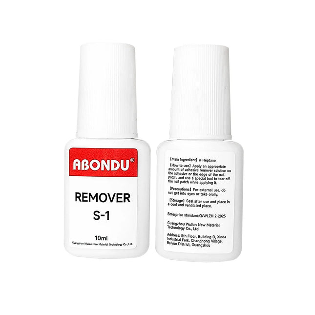 10ml False Nail Glue Debonder With Brush Fake Nail Rhinestone Art Decorations Glue Remover Adhesives Dissolve Manicure Tools