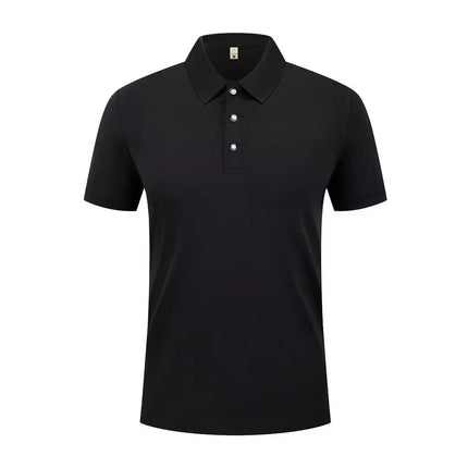 Women's Basic Solid Color Short-Sleeved POLO Shirts Summer Knitted Tops Daily Casual Models Can Be Machine Washed and Dry Clean