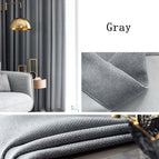 Gray / W240x270cm 1piece / Rod Pocket