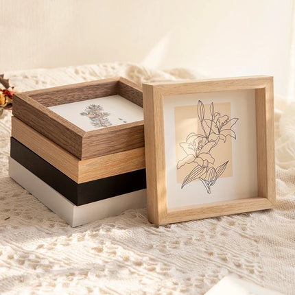 Nordic Style Picture Frame 5/6/7/8 Inches Photo Frame for Tabletop Display Wedding Baby Family Portraits Home Office Decoration