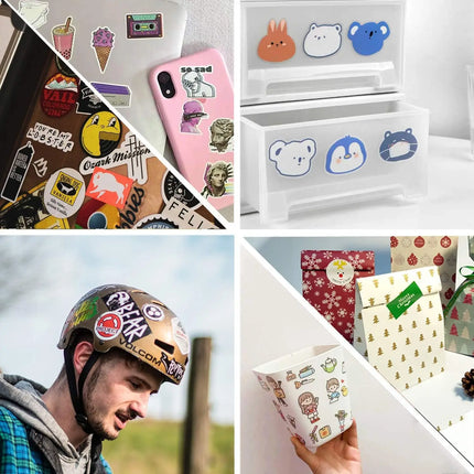 Waterproof A4 Self-adhesive Vinyl Sticker Paper Tear-off Resistant Matte and Glossy Label Sticker For Inkjet Printer