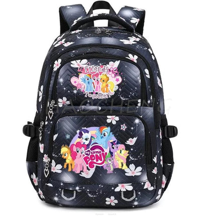 My Little Pony Colorful School Bags Junior/senior High school Oxford cloth backpacks Boys and Girls double-shoulder school bags