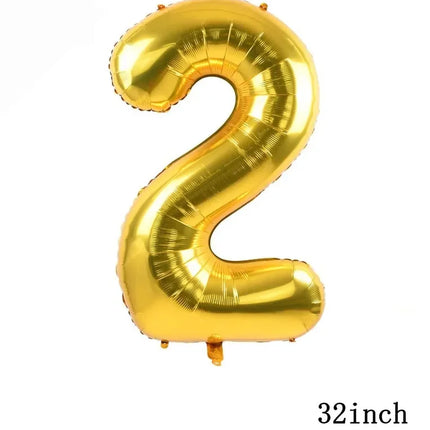 New 1Set Numberblocked Party Supplies TV Show Number Latex Balloons Toy Decor Happy Birthday Banner Bunting Cake Topper Balloon