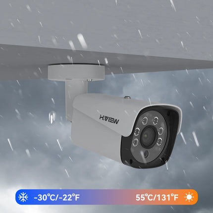 H.VIEW 1080P Camera Surveillance AHD Surveillance CCTV Analog Camera High Resolution IR Cameras PAL NTSC Outdoor Video Cameras