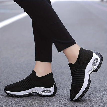 Non Slip Work Shoes Women, Slip On Sneakers Women,Work Shoes Walking Gym Nurse Mesh Casual Fashion Sneakers Comfort Breathable Lightweight