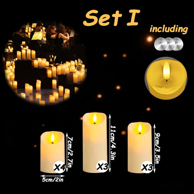 10~200pcs LED Candles Wedding Candles Battery Operated Candles Flameless Candles for Wedding Concer Christmas Party Table Decor