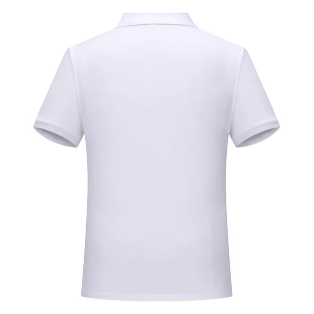Summer Pure Cotton Short-Sleeved T-Shirt Polo Shirt for Men's and Women's Custom Printed Logo Embroidered Logo