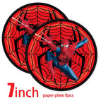 8pcs 7inch plates