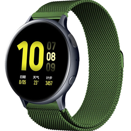 Milanese Loop Strap for Garmin Vivoactive 5 265 Denver SW360 DW Replacement 20mm 22mm Bracelet Watchband Amazfit MOTO Universal