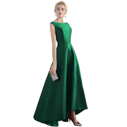 Satin Elegant Long Prom Evening Guest Summer Dresses For Women 2023 Sexy Host Wedding Bridesmaid Party Ball Gown Maxi Vestidos