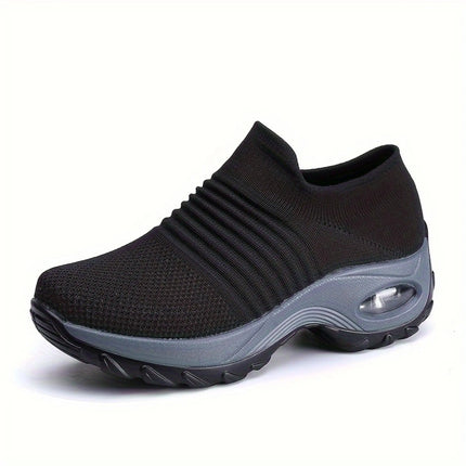 Non Slip Work Shoes Women, Slip On Sneakers Women,Work Shoes Walking Gym Nurse Mesh Casual Fashion Sneakers Comfort Breathable Lightweight